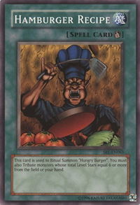 Hamburger Recipe - Spell Ruler (Worldwide English) (SRL-EN) #SRL-EN063 - Common / Short Print YuGiOh Trading Card