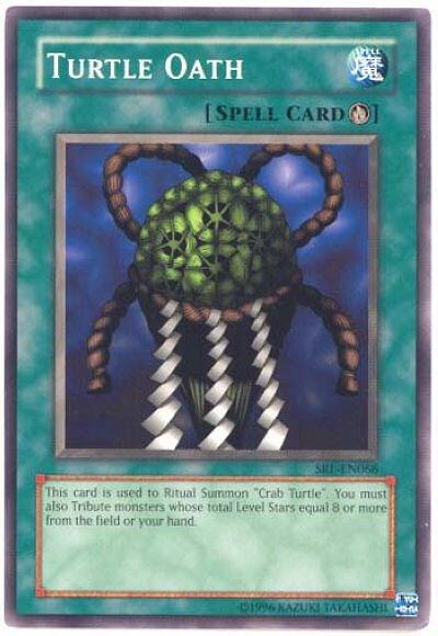 Turtle Oath trading card from Spell Ruler (Worldwide English) Turtle Oath - Spell Ruler (Worldwide English) YuGiOh trading card