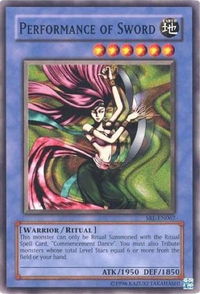 Performance of Sword - Spell Ruler (Worldwide English) (SRL-EN) #SRL-EN067 - Common / Short Print YuGiOh Trading Card