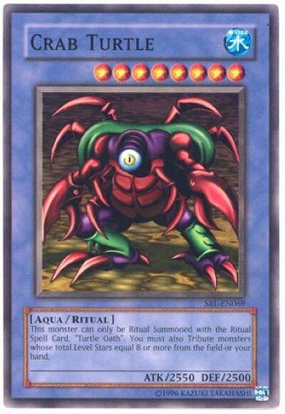 Crab Turtle trading card from Spell Ruler (Worldwide English) Crab Turtle - Spell Ruler (Worldwide English) YuGiOh trading card