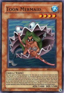 Toon Mermaid - Spell Ruler (Worldwide English) (SRL-EN) #SRL-EN072 - Ultra Rare YuGiOh Trading Card
