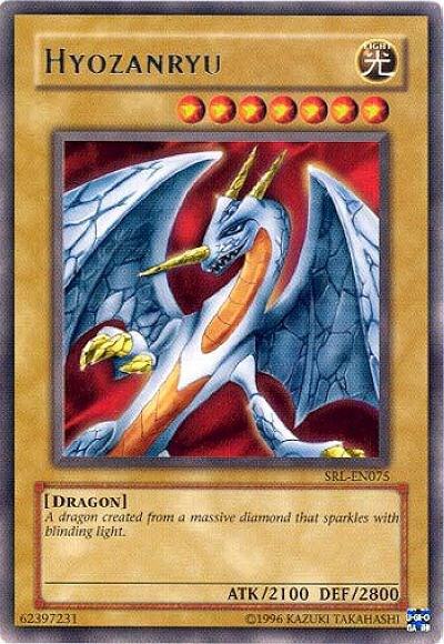 Hyozanryu trading card from Spell Ruler (Worldwide English) Hyozanryu - Spell Ruler (Worldwide English) YuGiOh trading card