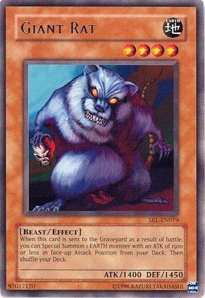 Giant Rat - Spell Ruler (Worldwide English) YuGiOh trading card