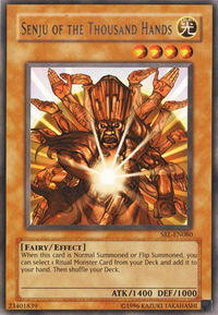 Senju of the Thousand Hands - Spell Ruler (Worldwide English) (SRL-EN) #SRL-EN080 - Rare YuGiOh Trading Card