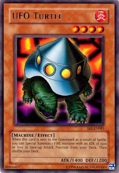 UFO Turtle trading card from Spell Ruler (Worldwide English) UFO Turtle - Spell Ruler (Worldwide English) YuGiOh trading card