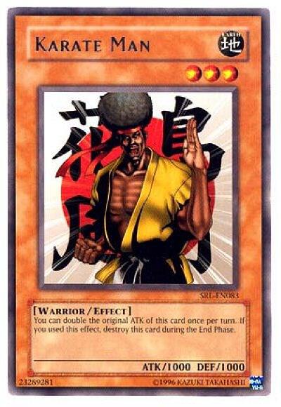 Karate Man trading card from Spell Ruler (Worldwide English) Karate Man - Spell Ruler (Worldwide English) YuGiOh trading card