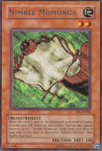 Nimble Momonga - Spell Ruler (Worldwide English) (SRL-EN) #SRL-EN086 - Rare YuGiOh Trading Card
