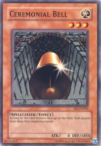 Ceremonial Bell - Spell Ruler (Worldwide English) (SRL-EN) #SRL-EN092 - Common / Short Print YuGiOh Trading Card