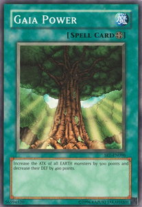 Gaia Power - Spell Ruler (Worldwide English) (SRL-EN) #SRL-EN096 - Common / Short Print YuGiOh Trading Card