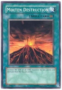 Molten Destruction - Spell Ruler (Worldwide English) (SRL-EN) #SRL-EN098 - Common / Short Print YuGiOh Trading Card