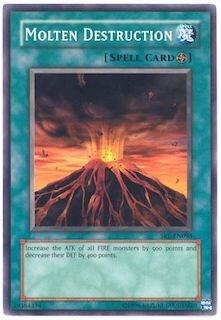 Molten Destruction - Spell Ruler (Worldwide English) YuGiOh trading card