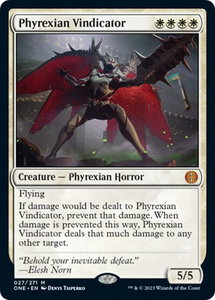 Phyrexian Vindicator - Phyrexia: All Will Be One (ONE) #27 - Mythic Rare Magic: The Gathering Trading Card