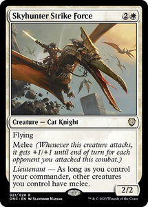 Skyhunter Strike Force - Commander: Phyrexia: All Will Be One (ONC) #21 - Rare Magic: The Gathering Trading Card