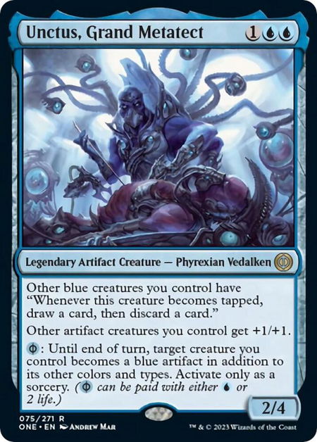 Unctus, Grand Metatect - Phyrexia: All Will Be One Magic: The Gathering trading card