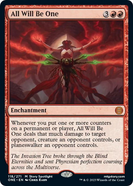 All Will Be One - Phyrexia: All Will Be One Magic: The Gathering trading card