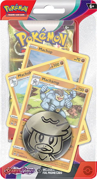 Scarlet & Violet Premium Checklane Blister [Machamp] - SV01: Scarlet & Violet Base Set Pokémon trading card
