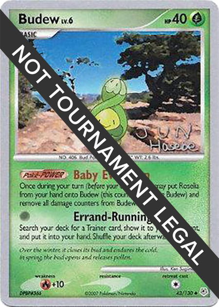Budew - 2007 (Jun Hasebe) - World Championship Decks Pokémon trading card