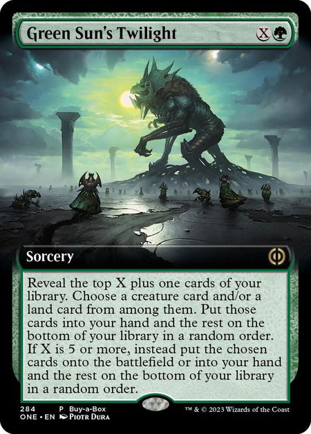 Green Sun's Twilight - Buy-A-Box Promos Magic: The Gathering trading card