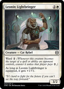 Leonin Lightbringer - Phyrexia: All Will Be One (ONE) #20 - Common Magic: The Gathering Trading Card
