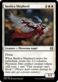 Basilica Shepherd - Phyrexia: All Will Be One (ONE) #4 - Common Magic: The Gathering Trading Card