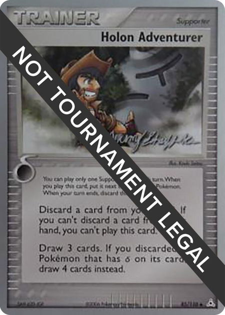 Holon Adventurer - 2007 (Jeremy Scharff-Kim) - World Championship Decks Pokémon trading card