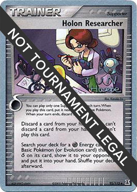 Holon Researcher - 2007 (Jun Hasebe) - World Championship Decks Pokémon trading card