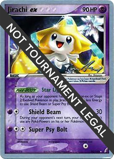 Jirachi ex - 2007 (Tom Roos) - World Championship Decks Pokémon trading card