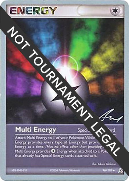 Multi Energy - 2007 (Tom Roos) trading card from World Championship Decks Multi Energy - 2007 (Tom Roos) - World Championship Decks Pokémon trading card