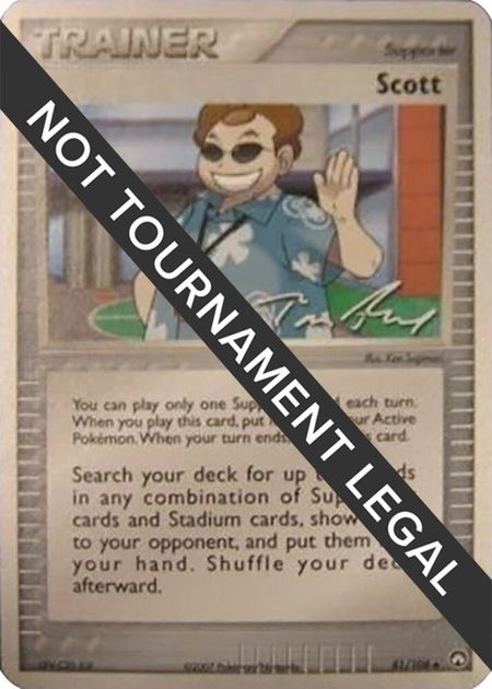 Scott - 2007 (Tom Roos) - World Championship Decks Pokémon trading card