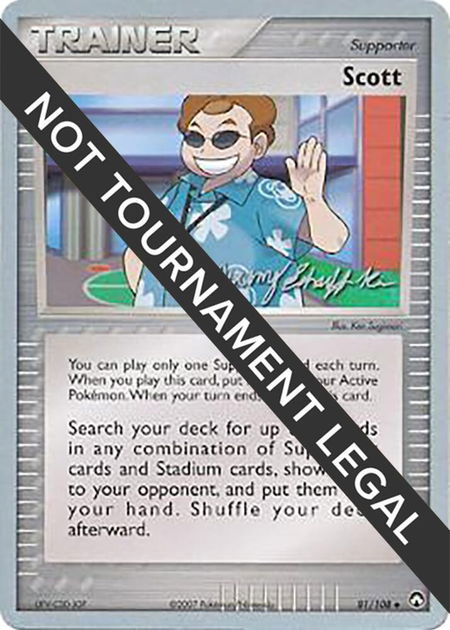 Scott - 2007 (Jeremy Scharff-Kim) - World Championship Decks Pokémon trading card