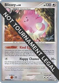 Blissey - 2008 (Paul Atanassov) - World Championship Decks (WCD) #5/123 - Rare Pokémon Trading Card