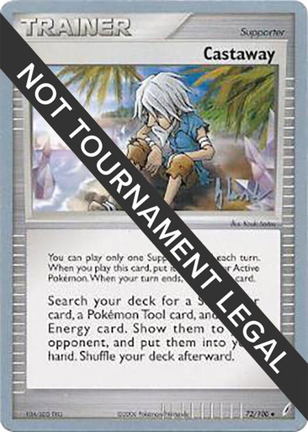 Castaway - 2008 (Dylan Lefavour) - World Championship Decks Pokémon trading card