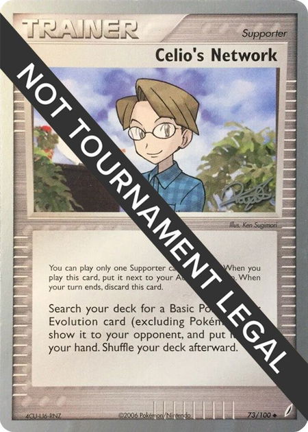 Celio's Network - 2008 (Paul Atanassov) - World Championship Decks Pokémon trading card