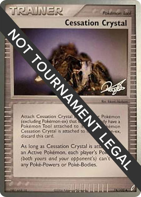 Cessation Crystal - 2008 (Paul Atanassov) - World Championship Decks Pokémon trading card
