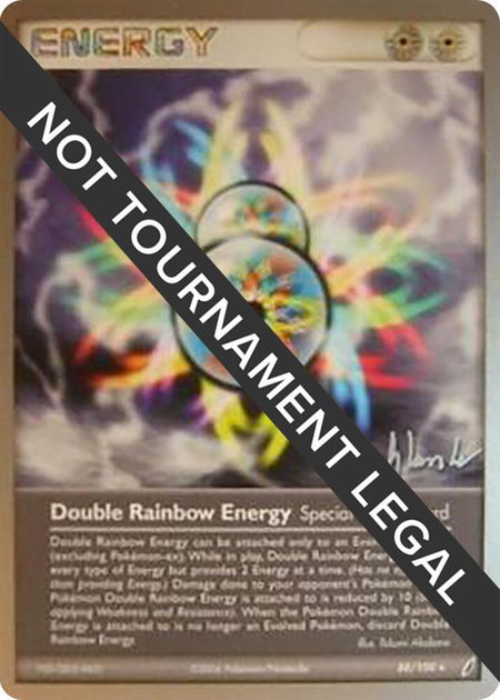 Double Rainbow Energy - 2008 (Dylan Lefavour) trading card from World Championship Decks Double Rainbow Energy - 2008 (Dylan Lefavour) - World Championship Decks Pokémon trading card