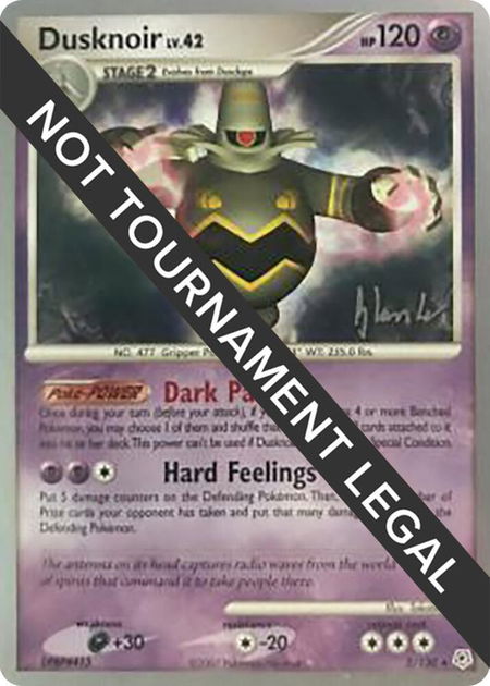 Dusknoir - 2008 (Dylan Lefavour) - World Championship Decks Pokémon trading card