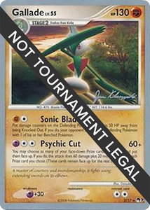 Gallade - 2008 (Jason Klaczynski) - World Championship Decks (WCD) #2/17 - Rare Pokémon Trading Card