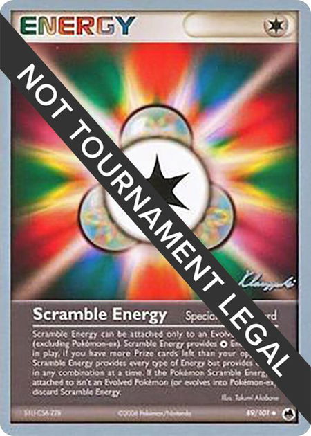 Scramble Energy - 2008 (Jason Klaczynski) - World Championship Decks Pokémon trading card