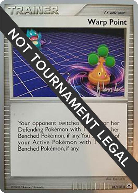 Warp Point - 2008 (Dylan Lefavour) - World Championship Decks Pokémon trading card