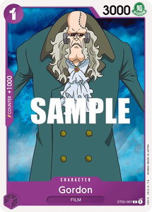 Gordon - Starter Deck 5: Film Edition (ST-05) #ST05-007 - Common One Piece Trading Card