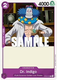 Dr. Indigo - Starter Deck 5: Film Edition (ST-05) #ST05-015 - Common One Piece Trading Card