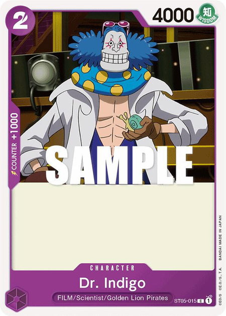 Dr. Indigo - Starter Deck 5: Film Edition One Piece trading card