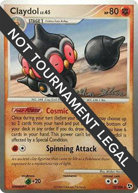 Claydol - 2009 (Stephen Silvestro) - World Championship Decks Pokémon trading card