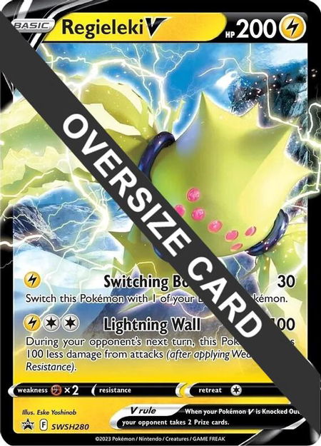 Regieleki V - SWSH280 - Jumbo Cards Pokémon trading card