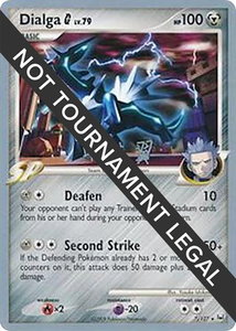 Dialga G - 2009 (Tsubasa Nakamura) - World Championship Decks (WCD) #7/127 - Holo Rare Pokémon Trading Card