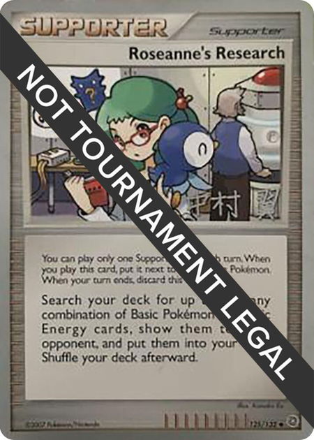 Roseanne's Research - 2009 (Tsubasa Nakamura) - World Championship Decks Pokémon trading card