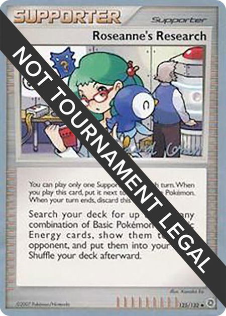 Roseanne's Research - 2009 (David Cohen) - World Championship Decks Pokémon trading card
