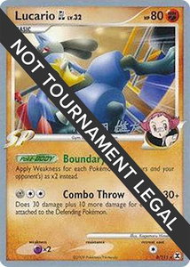 Lucario GL - 2010 (Yuta Komatsuda) - World Championship Decks (WCD) #8/111 - Rare Pokémon Trading Card