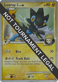 Luxray GL - 2010 (Mychael Bryan) - World Championship Decks (WCD) #9/111 - Rare Pokémon Trading Card