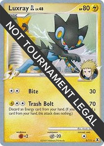 Luxray GL - 2010 (Yuta Komatsuda) - World Championship Decks (WCD) #9/111 - Rare Pokémon Trading Card